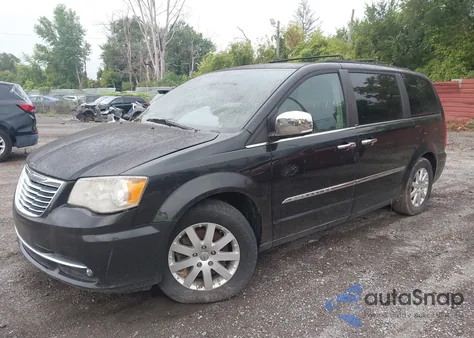 2012 Chrysler Town & Country Touring-L из США, поврежденный, VIN 2C4RC1CGXCR245671